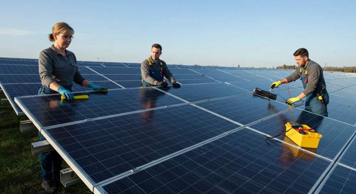 20. Entretien des panneaux solaires