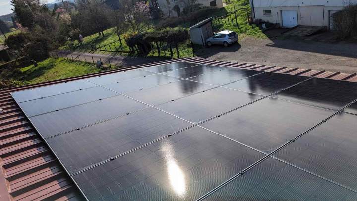 Installation panneaux solaires Villersexel