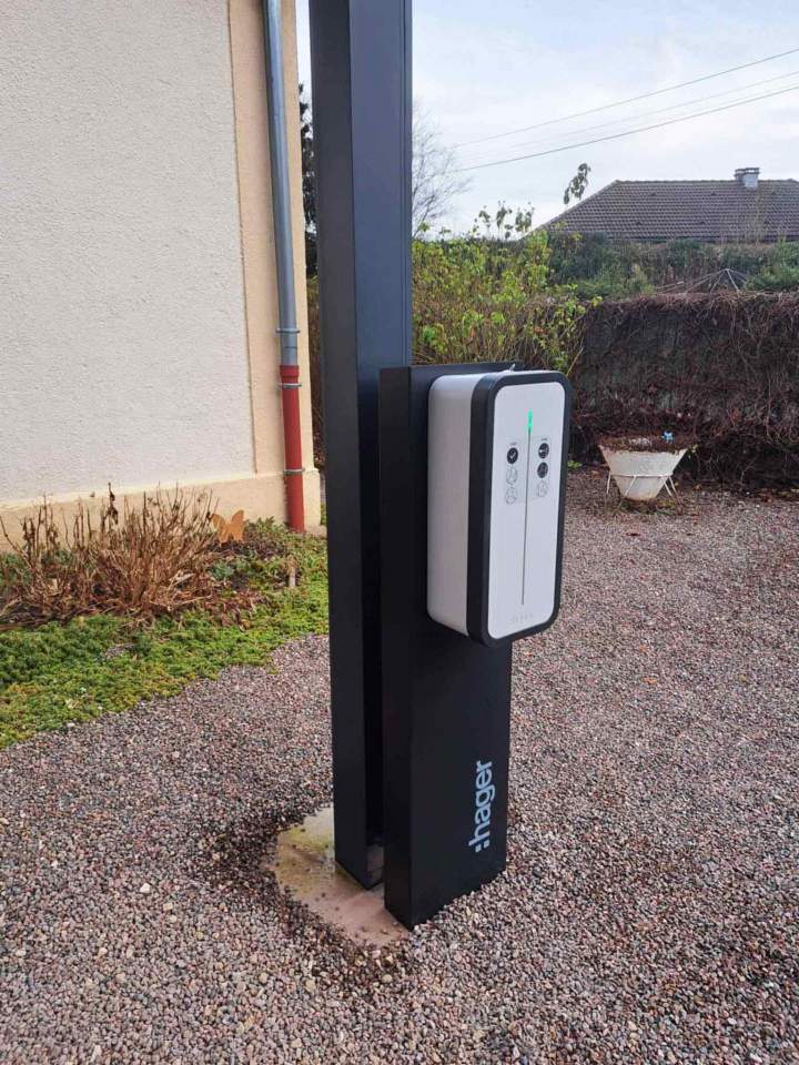 Installation borne de recharge Villersexel