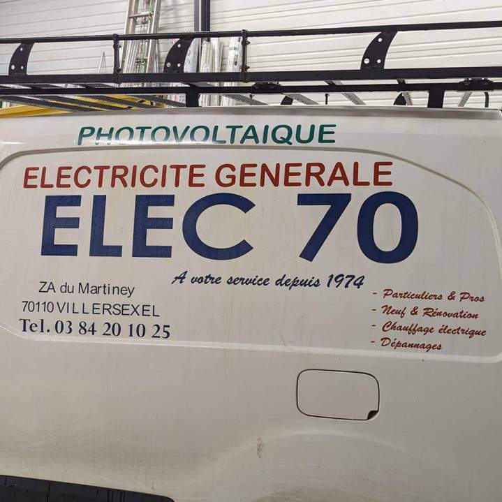 Installation de panneaux solaires, Belfort